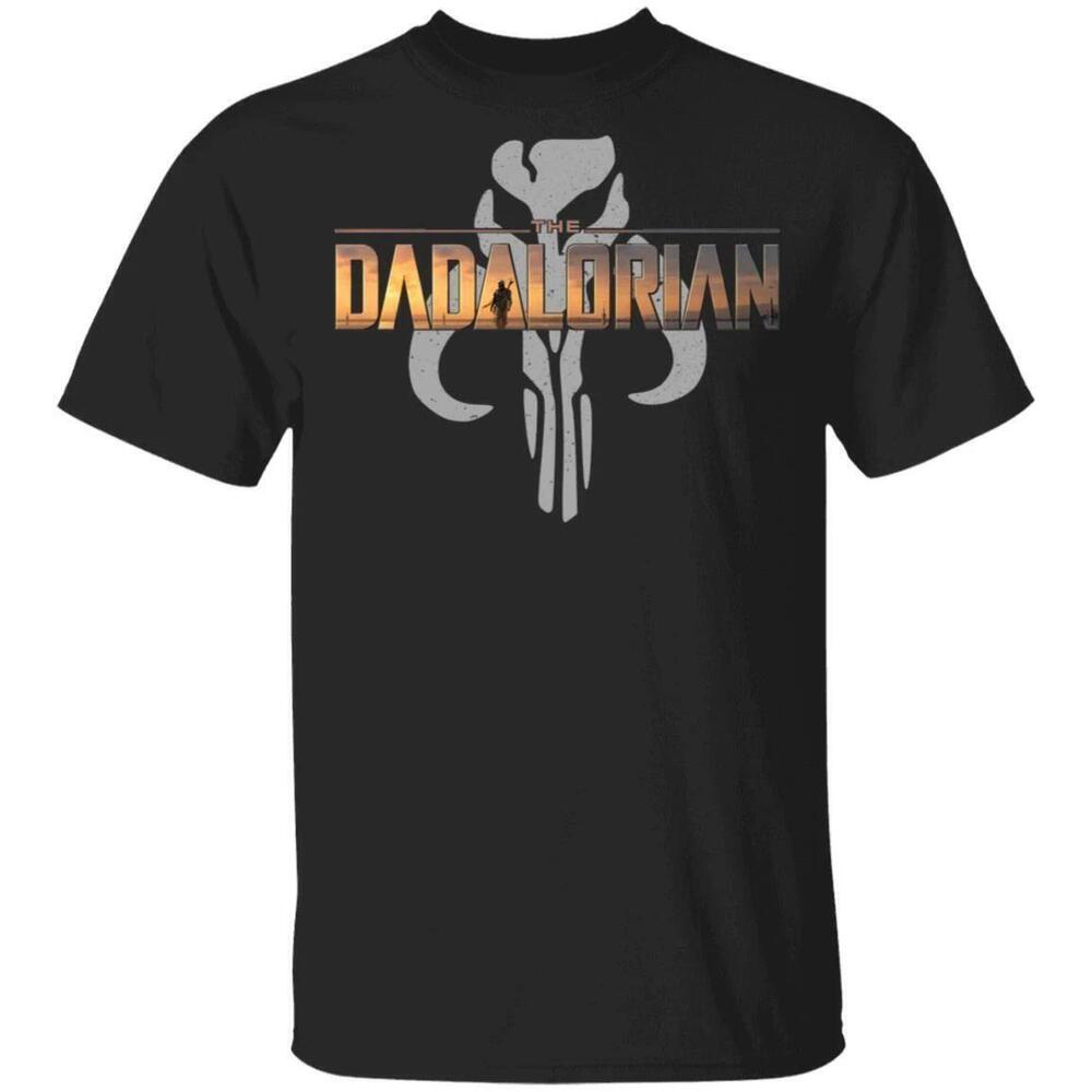 The Dadalorian Mandalorian Dad Tshirt The Mandalorian Symbol Tee All Day Tee